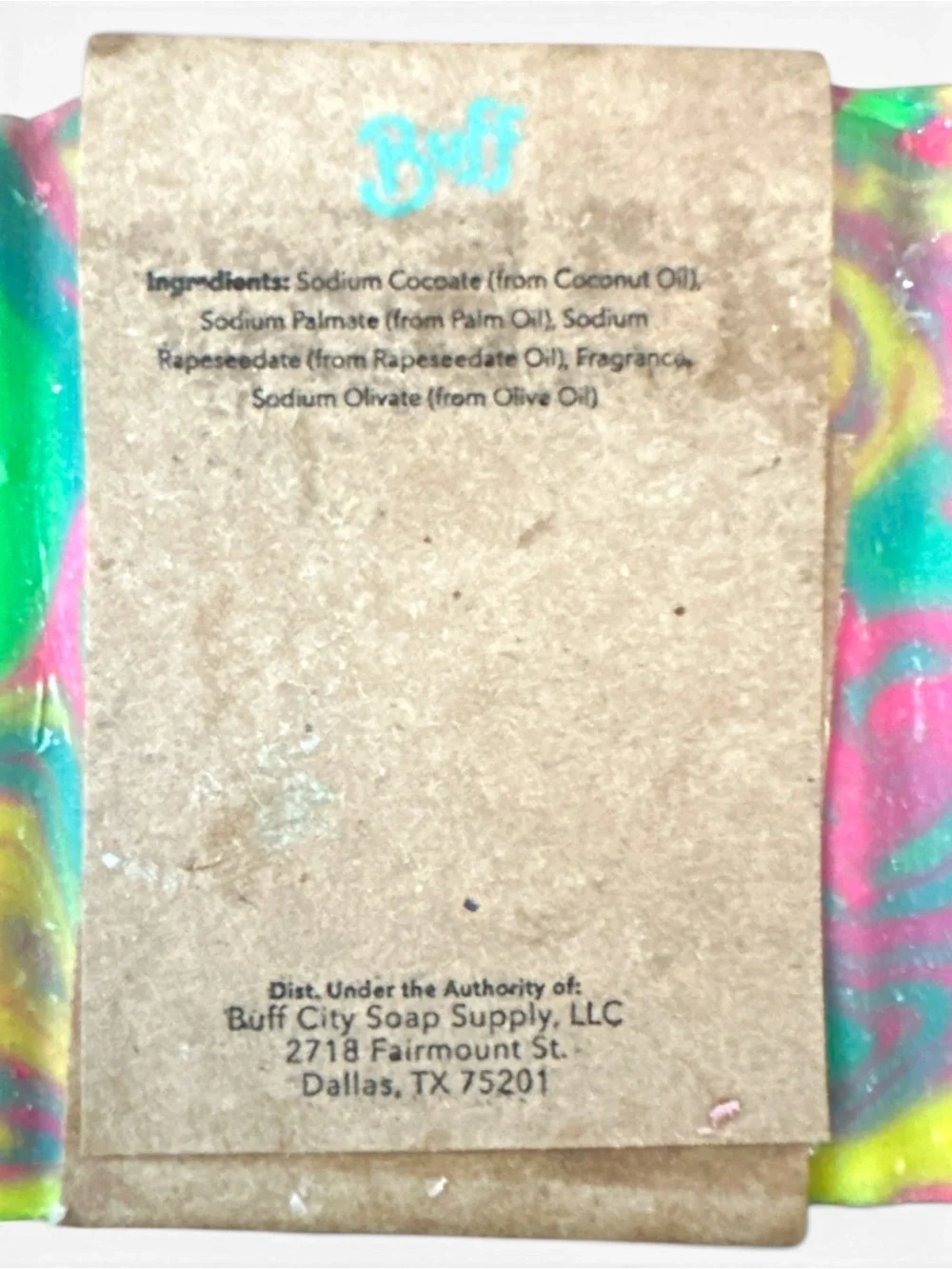 5 Pc Buff City Soap Set New and Unused limited edition